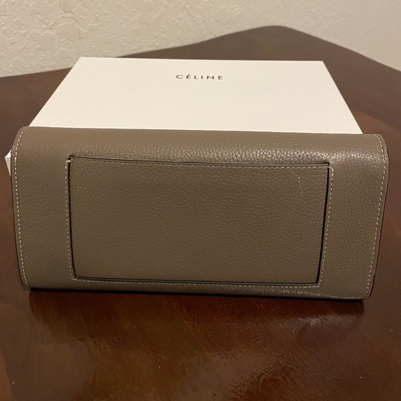Celine leather long wallet - Picture 2 of 5